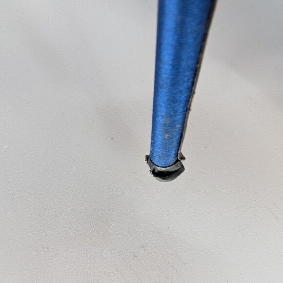 Valentino Women's Blue Lace Heels - Picture 8 of 9